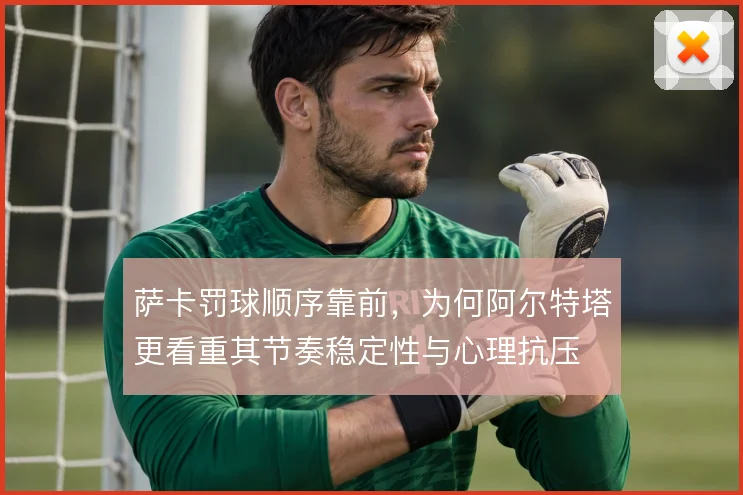 萨卡罚球顺序靠前，为何阿尔特塔更看重其节奏稳定性与心理抗压